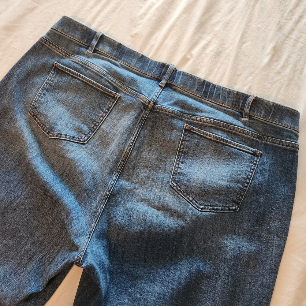 J.Jill Denim Relaxed Boyfriend Jeans Blue Wash‎ Women's Size 24 - Picture 3 of 10
